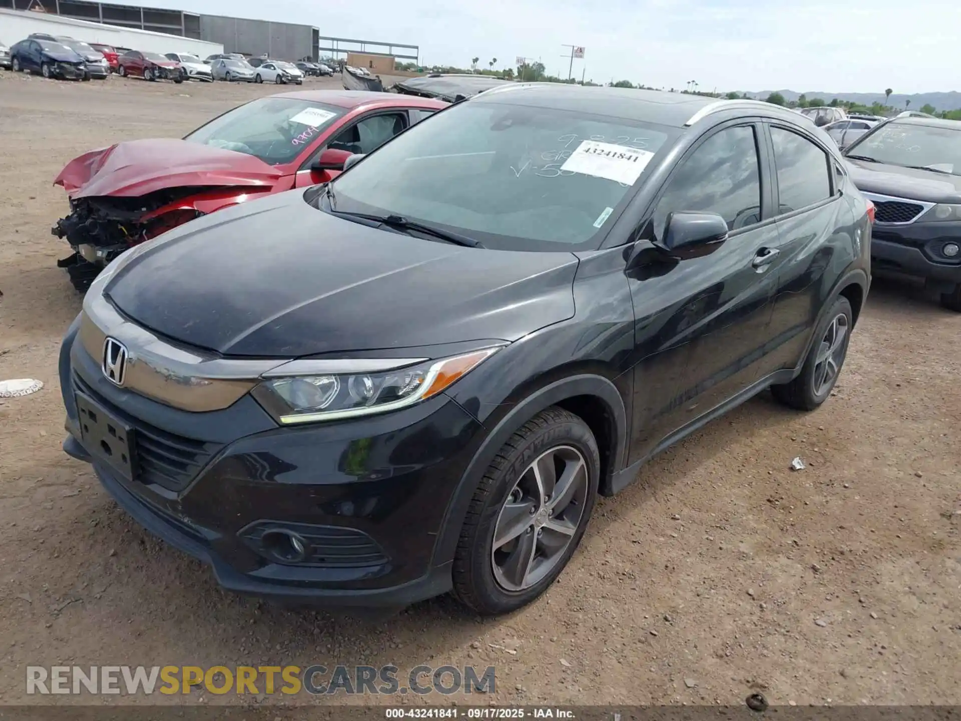 2 Photograph of a damaged car 3CZRU6H53MM755896 HONDA HR-V 2021
