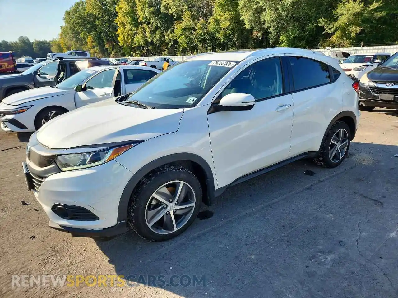 1 Фотография поврежденного автомобиля 3CZRU6H54MM709347 HONDA HR-V 2021