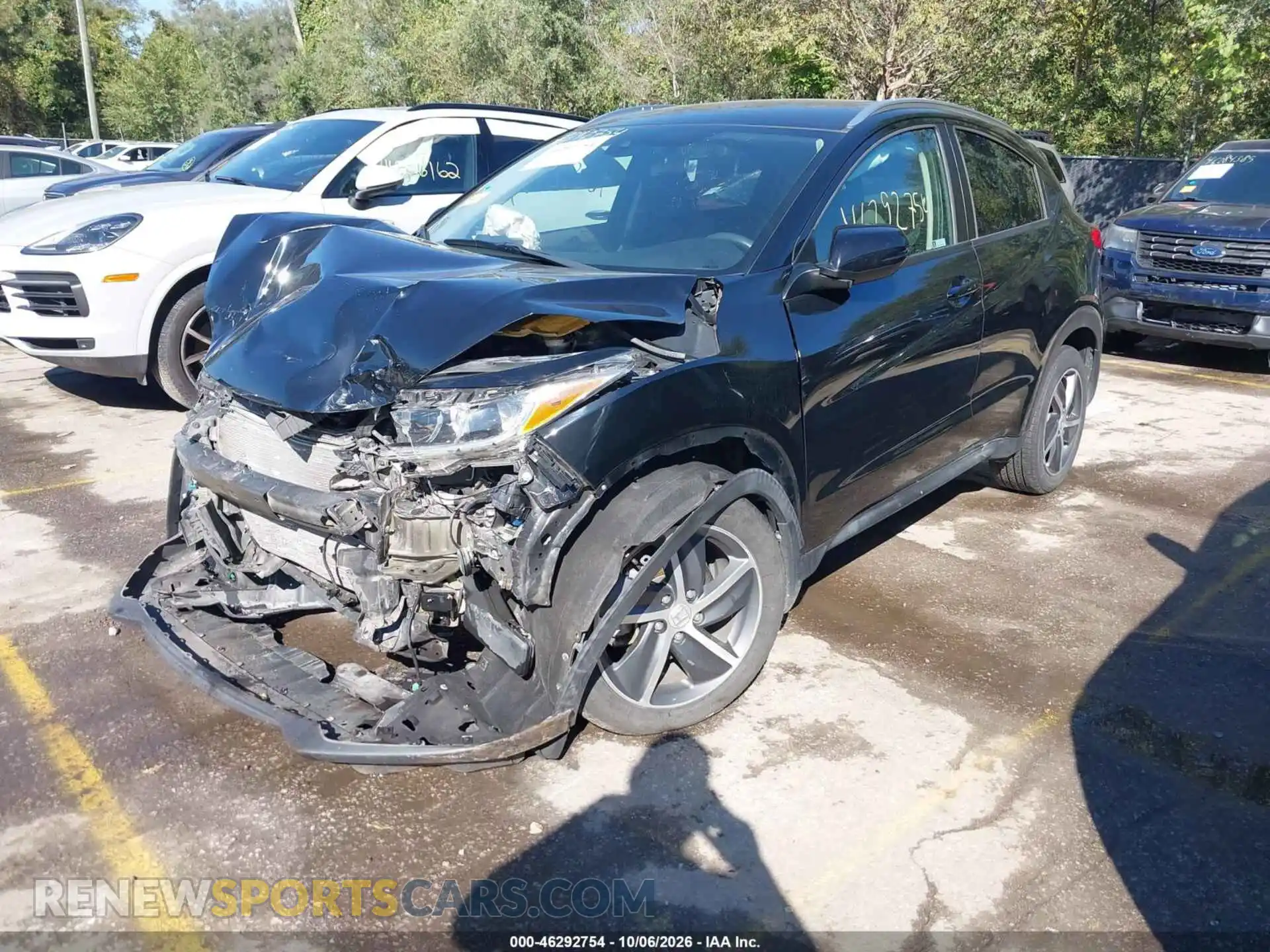 2 Photograph of a damaged car 3CZRU6H54MM712152 HONDA HR-V 2021