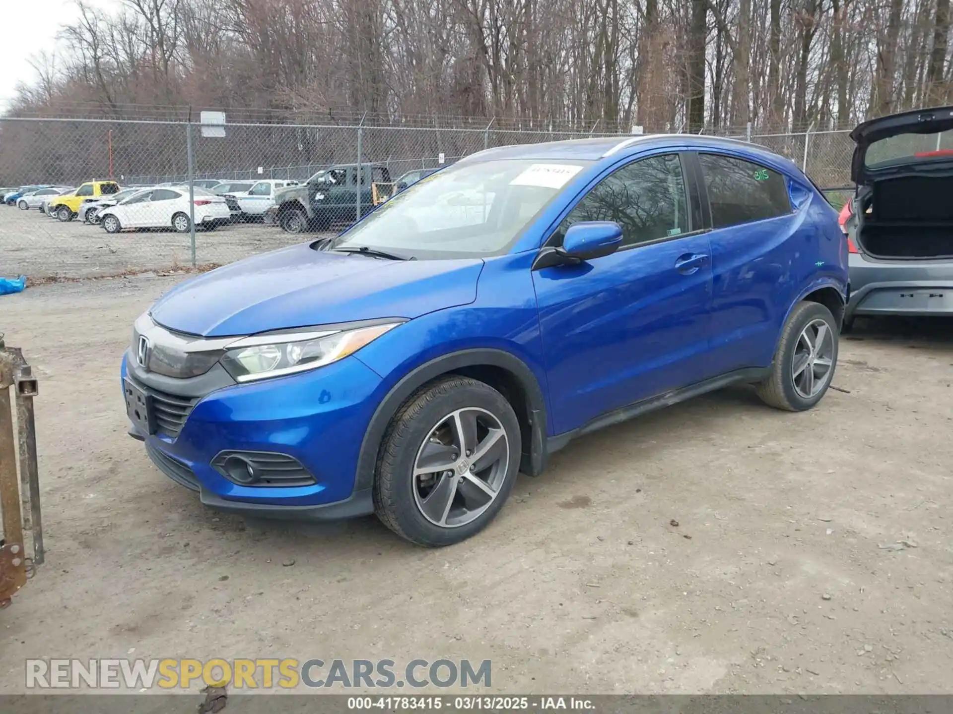 2 Photograph of a damaged car 3CZRU6H54MM718761 HONDA HR-V 2021