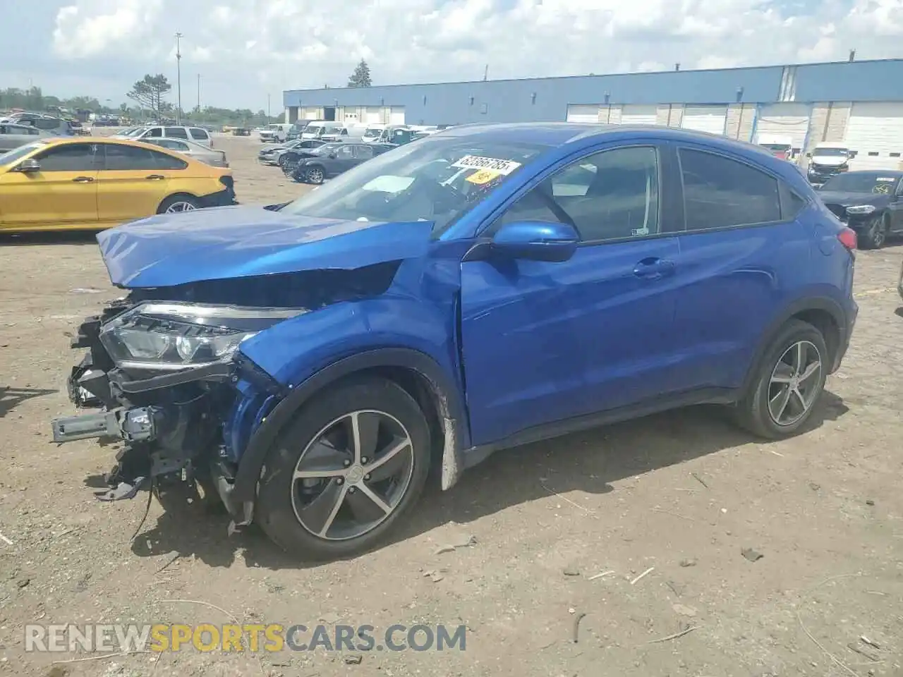 1 Photograph of a damaged car 3CZRU6H54MM735964 HONDA HR-V 2021