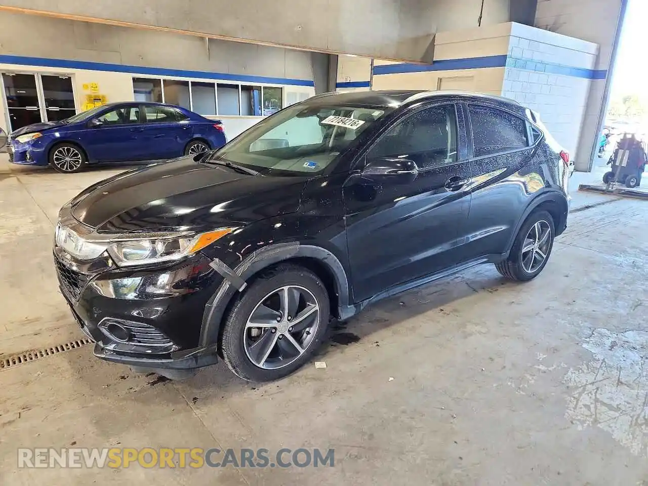 1 Photograph of a damaged car 3CZRU6H54MM755924 HONDA HR-V 2021