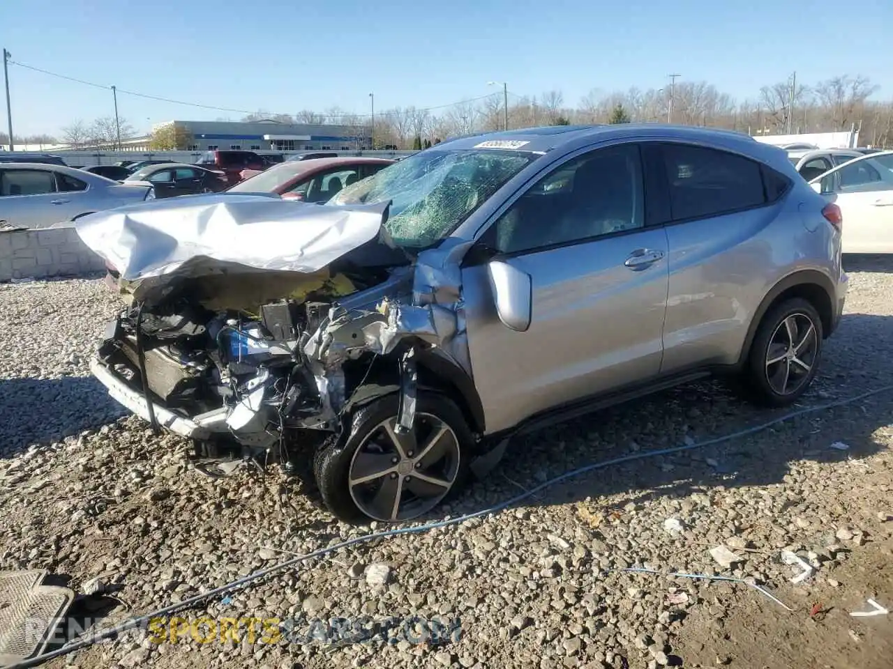 1 Photograph of a damaged car 3CZRU6H55MM703864 HONDA HR-V 2021