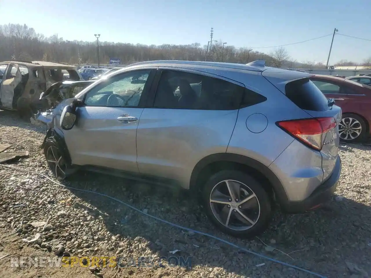 2 Photograph of a damaged car 3CZRU6H55MM703864 HONDA HR-V 2021