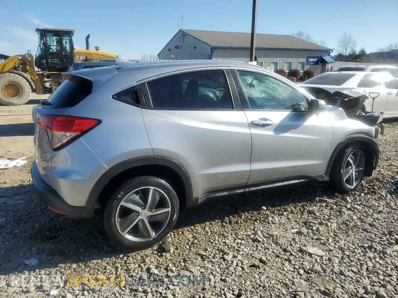 3 Photograph of a damaged car 3CZRU6H55MM703864 HONDA HR-V 2021