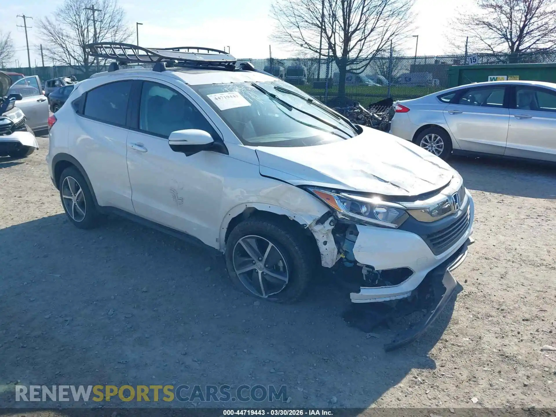 1 Photograph of a damaged car 3CZRU6H55MM706554 HONDA HR-V 2021