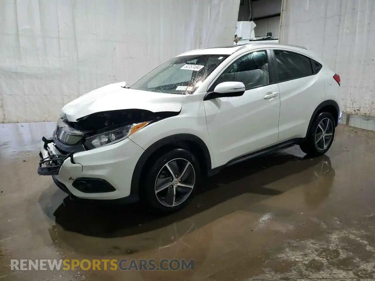 1 Photograph of a damaged car 3CZRU6H55MM706814 HONDA HR-V 2021