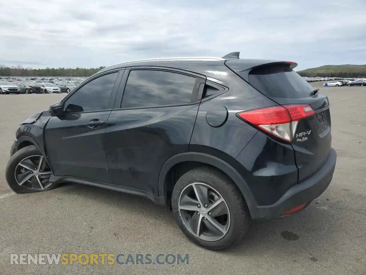 2 fotografías del automóvil dañado 3CZRU6H55MM717456 HONDA HR-V 2021