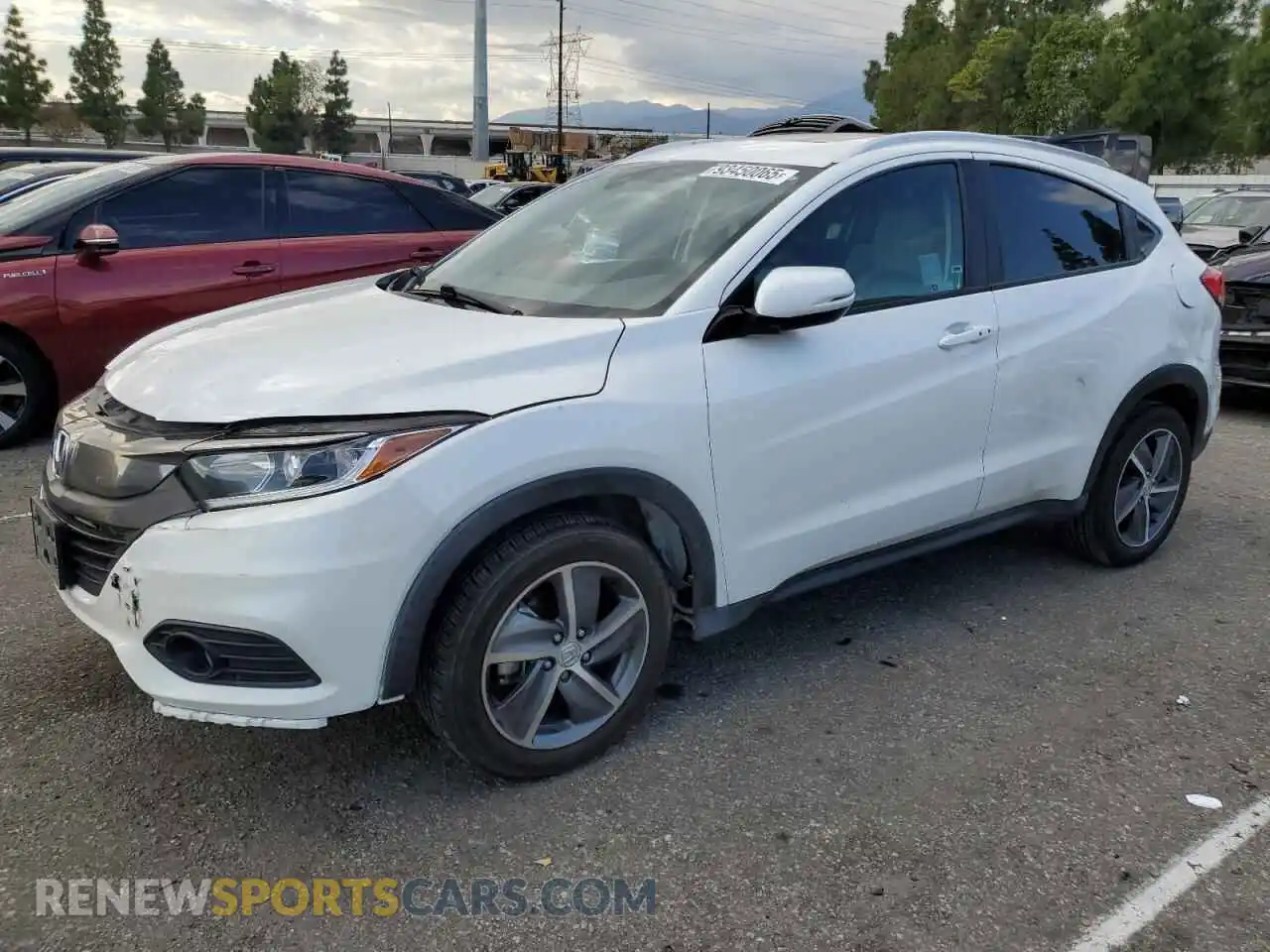 1 Photograph of a damaged car 3CZRU6H55MM729736 HONDA HR-V 2021