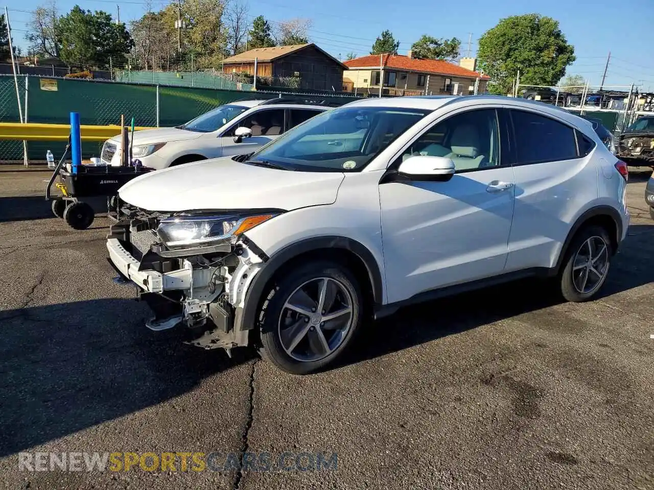 2 Фотография поврежденного автомобиля 3CZRU6H55MM729980 HONDA HR-V 2021
