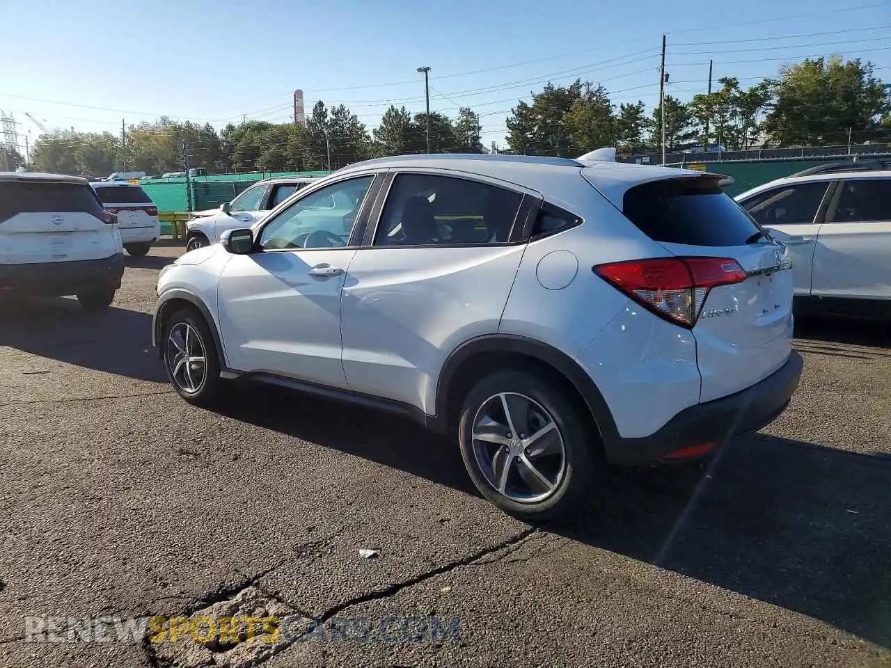 3 Фотография поврежденного автомобиля 3CZRU6H55MM729980 HONDA HR-V 2021