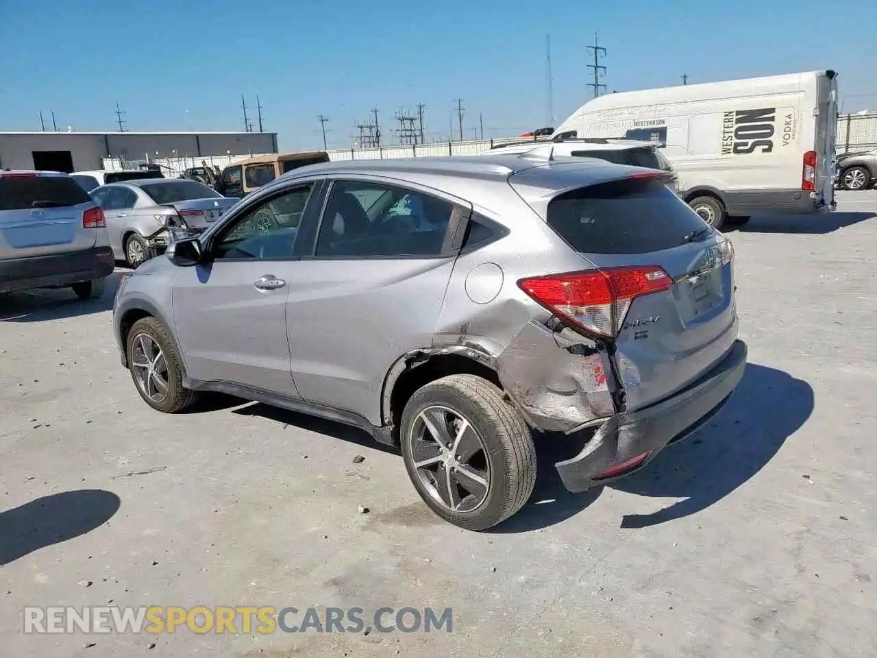 2 Photograph of a damaged car 3CZRU6H55MM755849 HONDA HR-V 2021