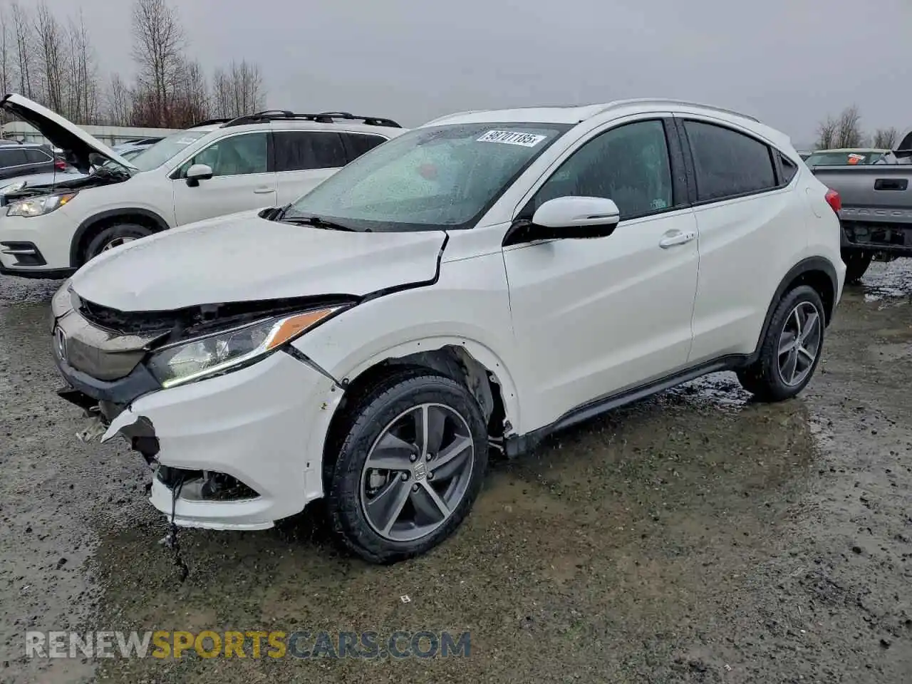 1 Photograph of a damaged car 3CZRU6H56MM708460 HONDA HR-V 2021