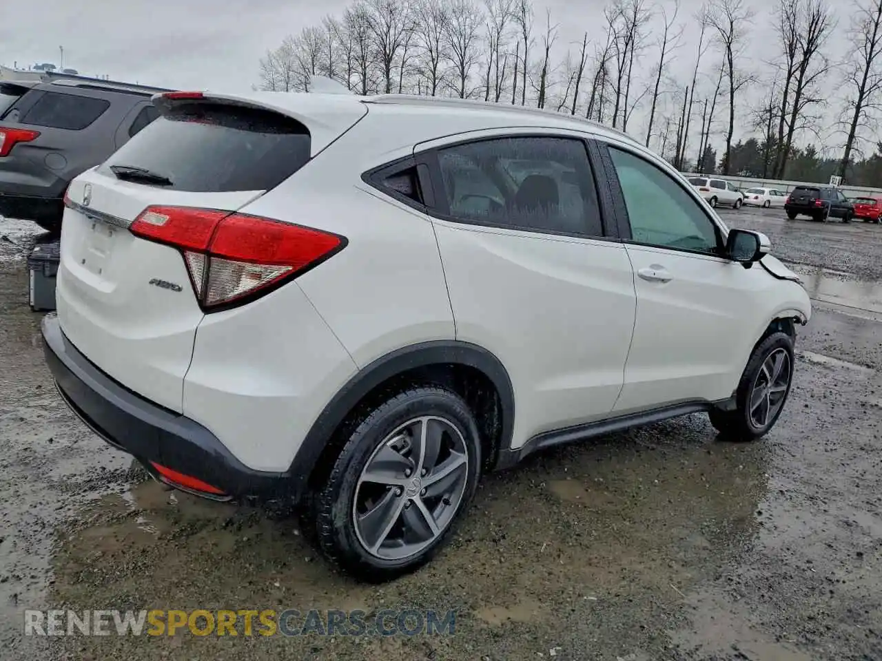 3 Photograph of a damaged car 3CZRU6H56MM708460 HONDA HR-V 2021
