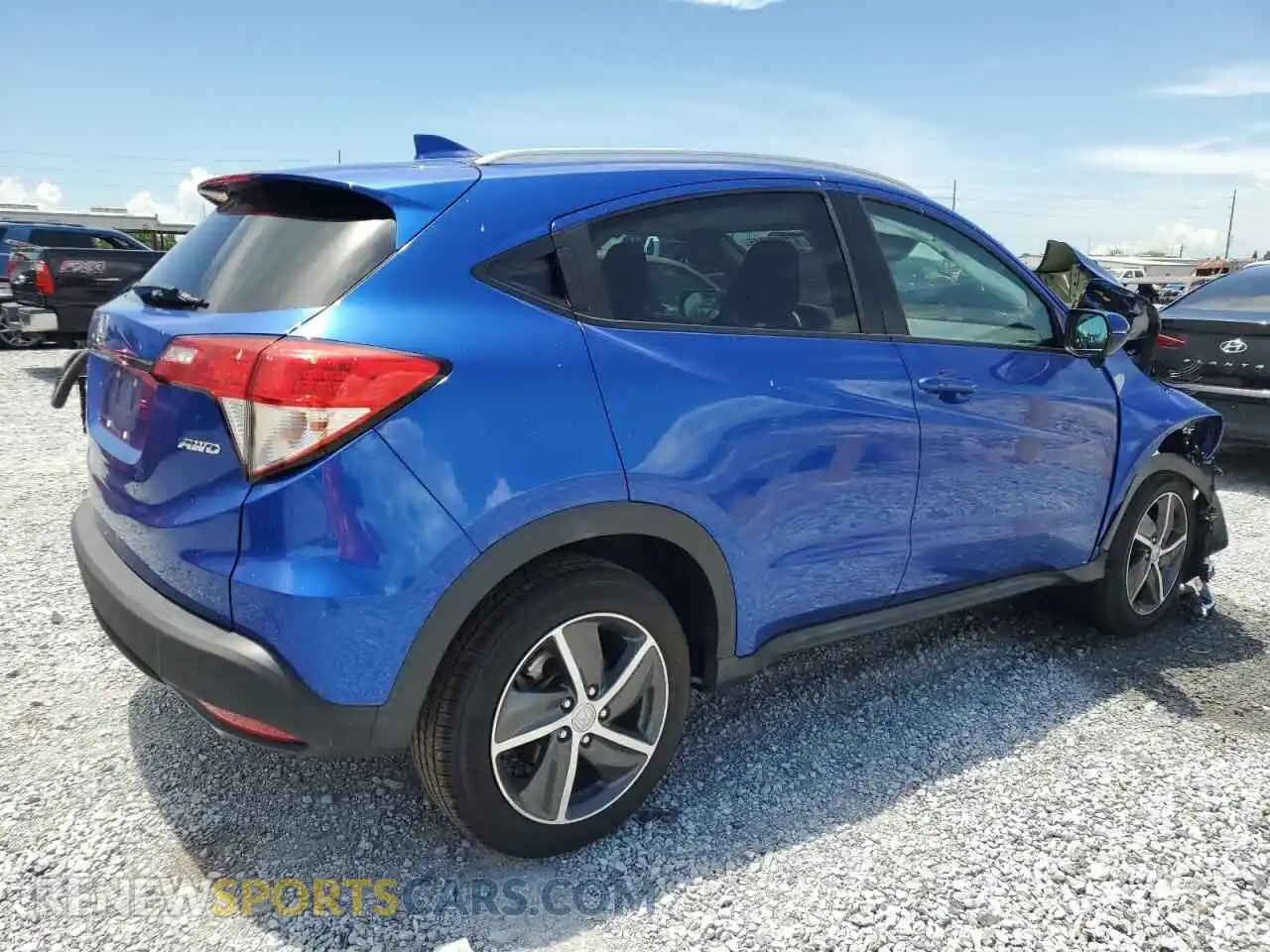 3 Фотография поврежденного автомобиля 3CZRU6H56MM720656 HONDA HR-V 2021