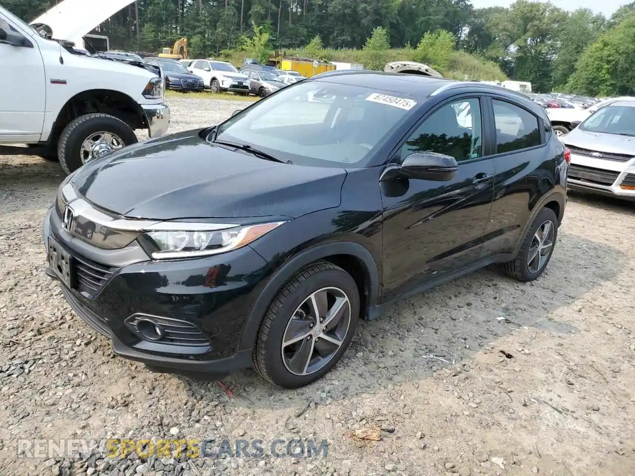 1 fotografías del automóvil dañado 3CZRU6H56MM728367 HONDA HR-V 2021