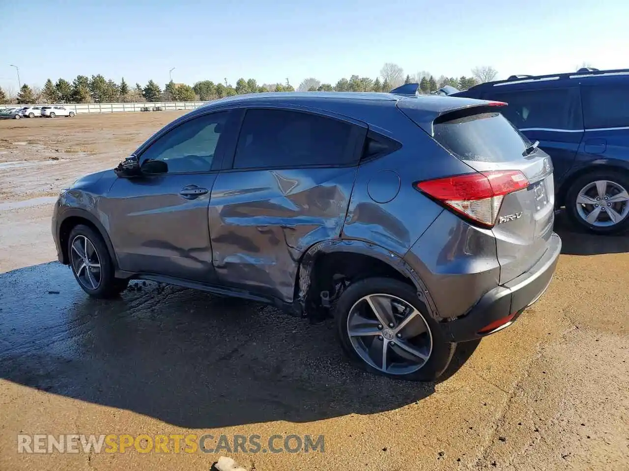2 fotografías del automóvil dañado 3CZRU6H57MM705812 HONDA HR-V 2021