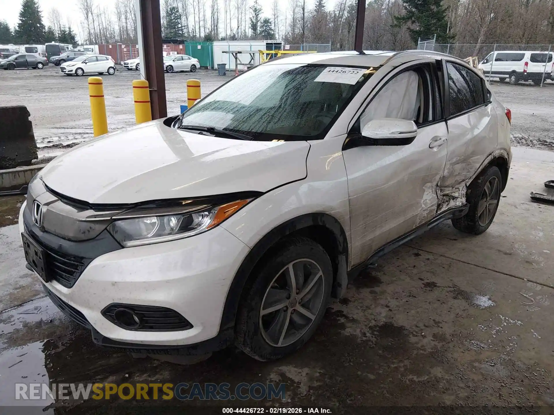 2 Photograph of a damaged car 3CZRU6H57MM706524 HONDA HR-V 2021