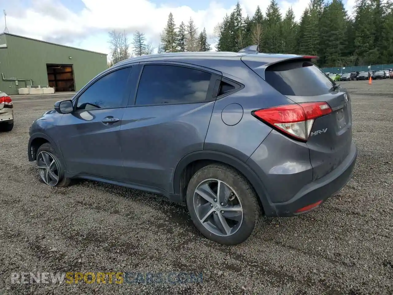 2 Photograph of a damaged car 3CZRU6H57MM706703 HONDA HR-V 2021