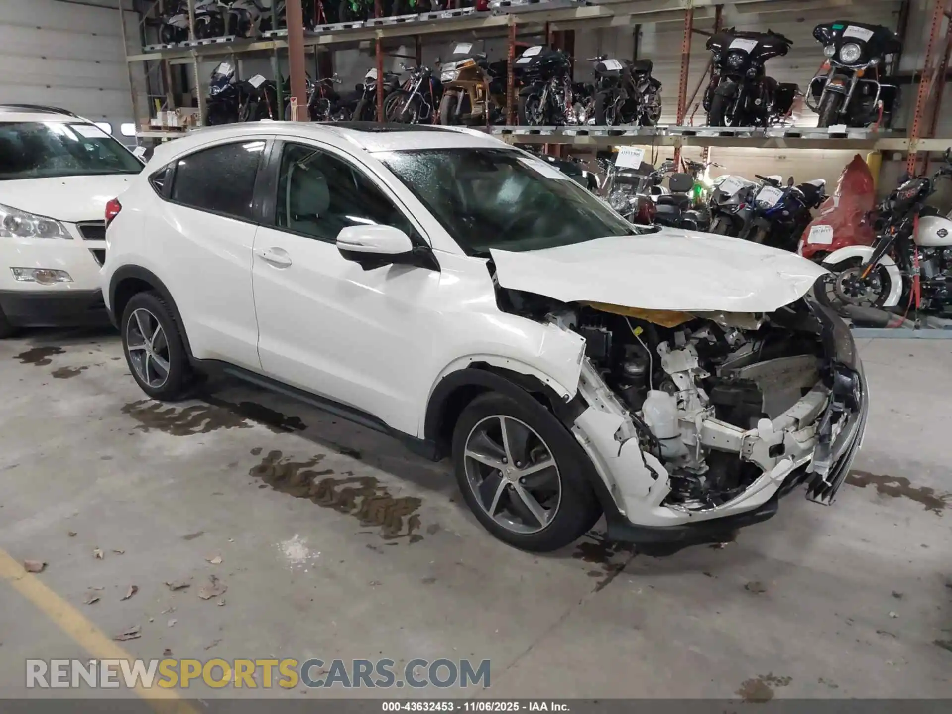 1 Photograph of a damaged car 3CZRU6H57MM707687 HONDA HR-V 2021