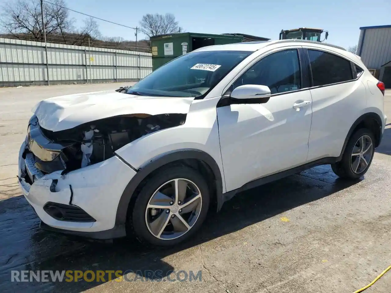 1 Photograph of a damaged car 3CZRU6H57MM727504 HONDA HR-V 2021