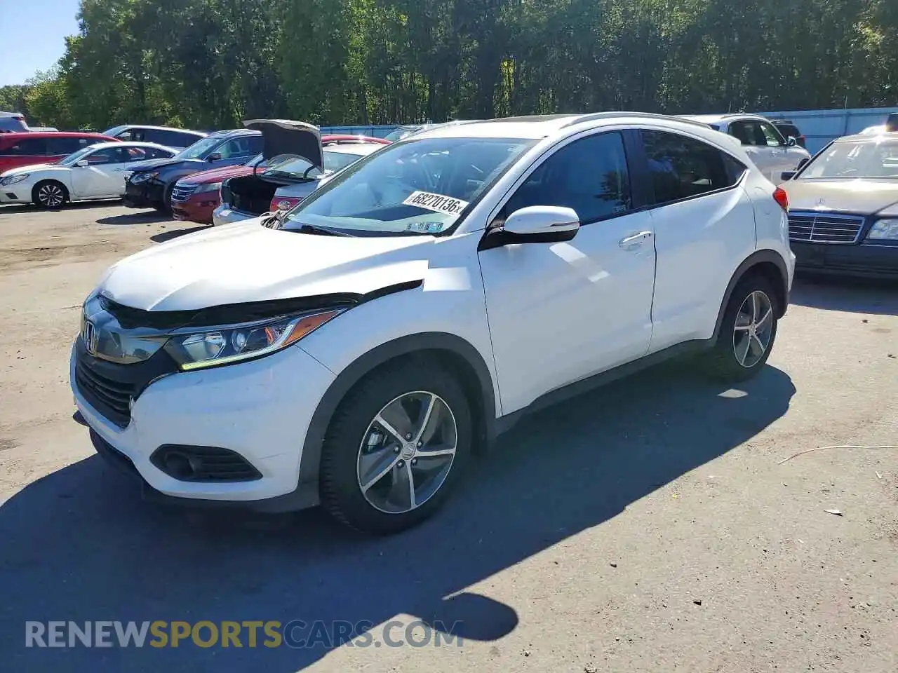 1 Фотография поврежденного автомобиля 3CZRU6H57MM736168 HONDA HR-V 2021