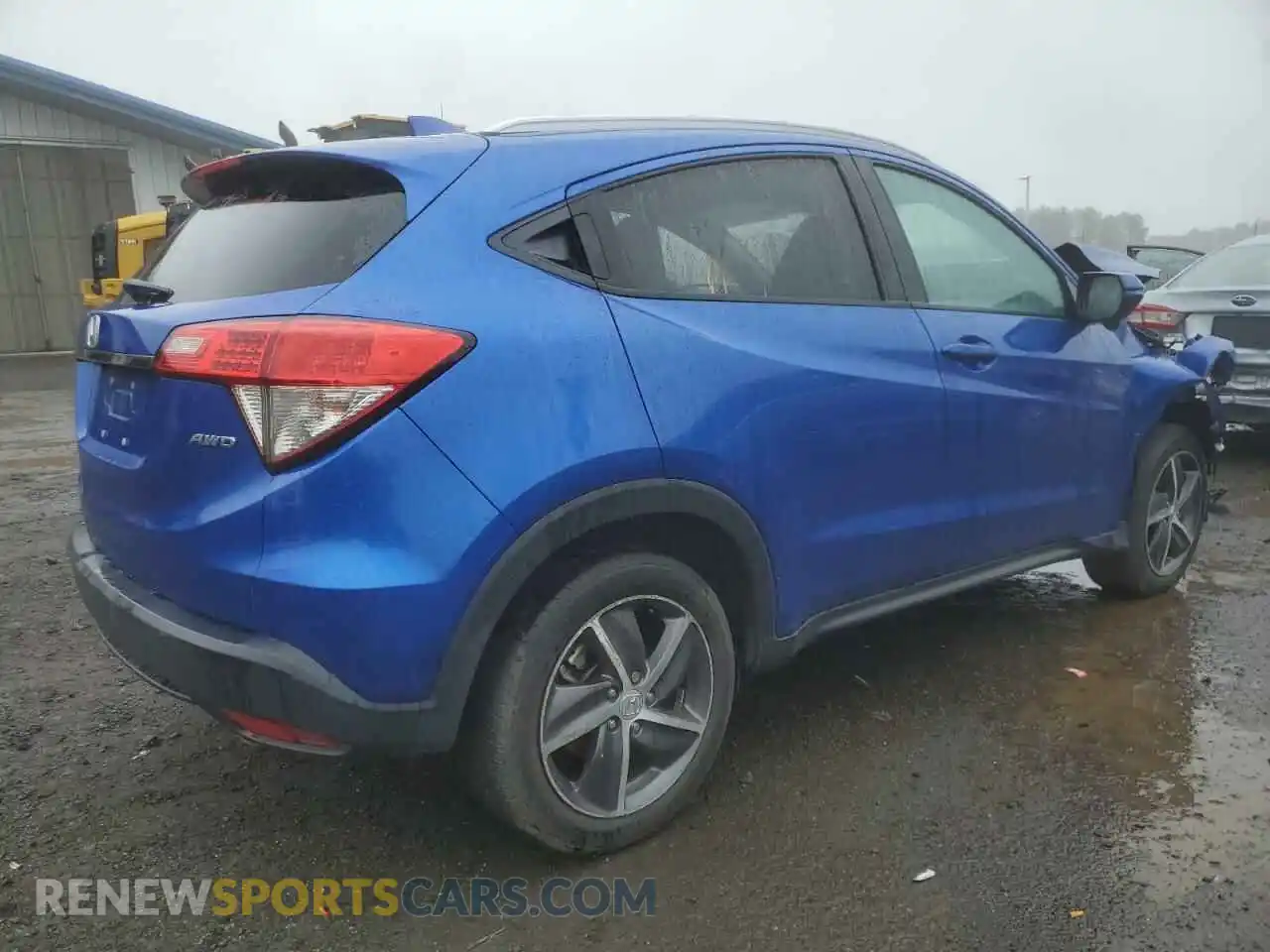 3 Photograph of a damaged car 3CZRU6H57MM738986 HONDA HR-V 2021