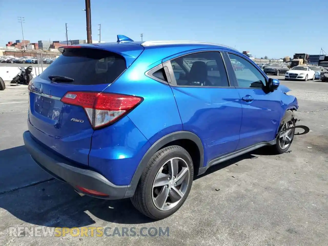 3 Photograph of a damaged car 3CZRU6H57MM744433 HONDA HR-V 2021