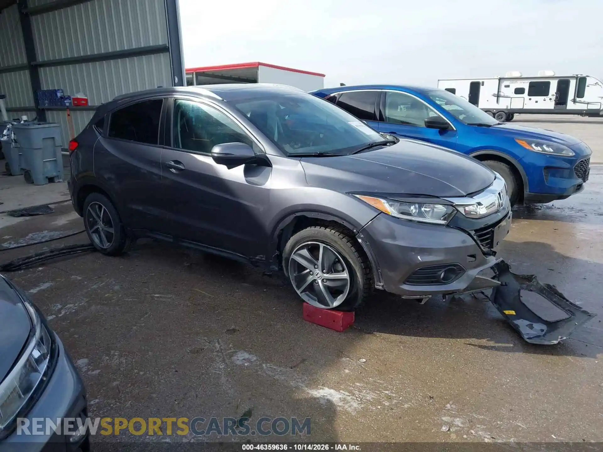 1 Фотография поврежденного автомобиля 3CZRU6H57MM745419 HONDA HR-V 2021