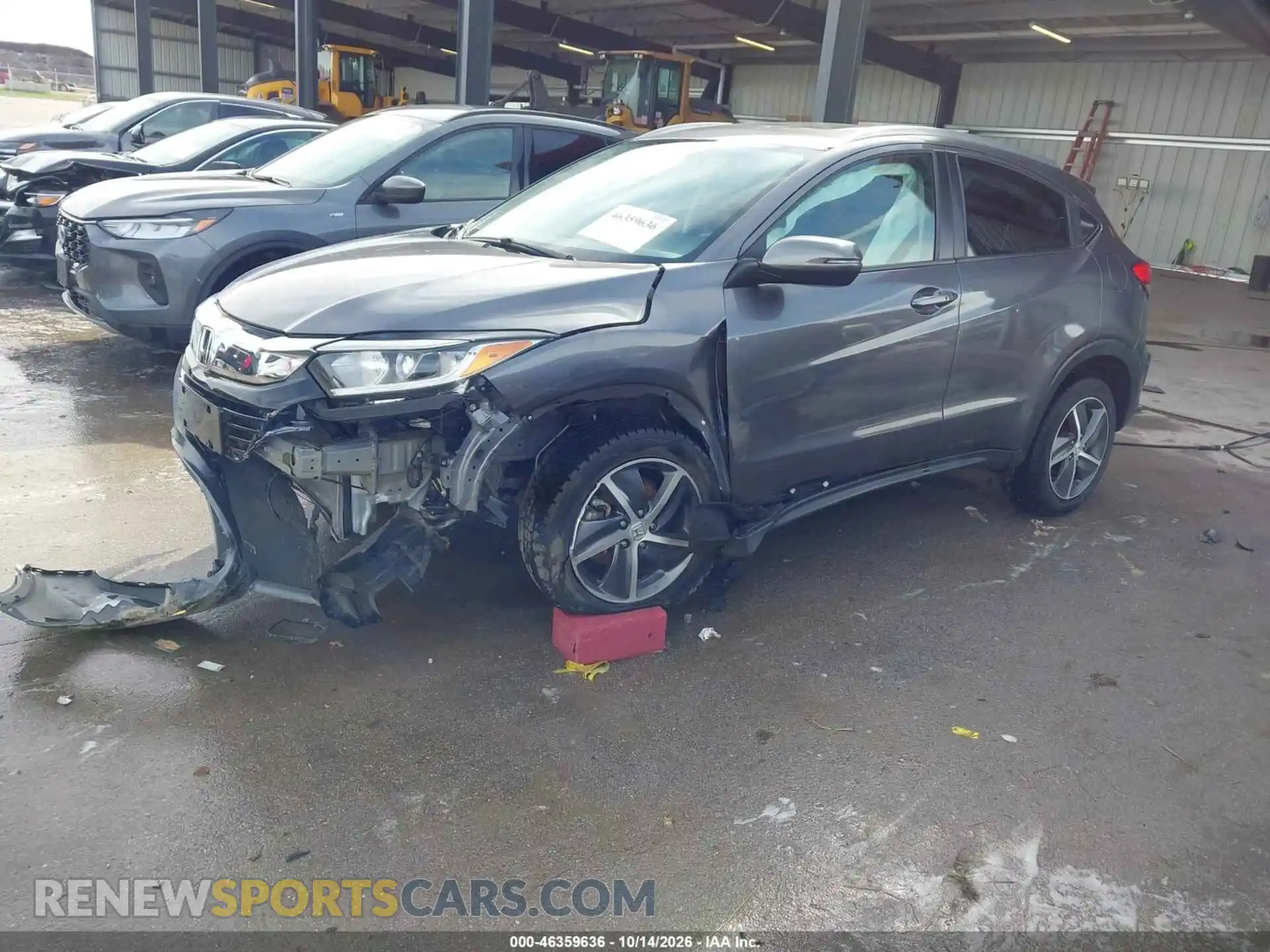 2 Фотография поврежденного автомобиля 3CZRU6H57MM745419 HONDA HR-V 2021