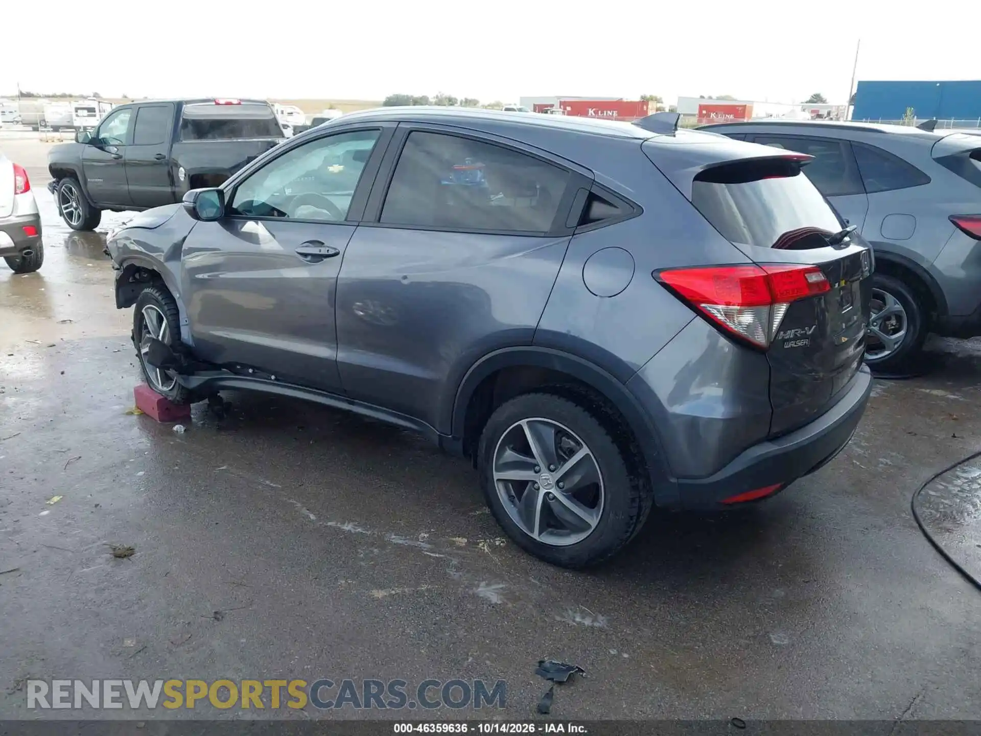 3 Фотография поврежденного автомобиля 3CZRU6H57MM745419 HONDA HR-V 2021