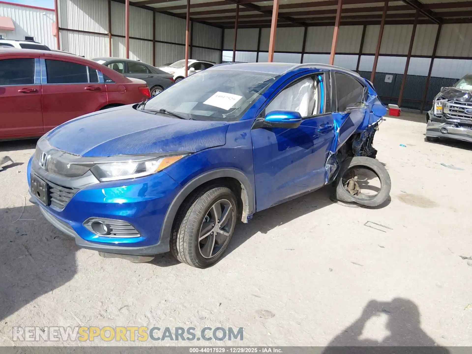 2 Photograph of a damaged car 3CZRU6H57MM753892 HONDA HR-V 2021