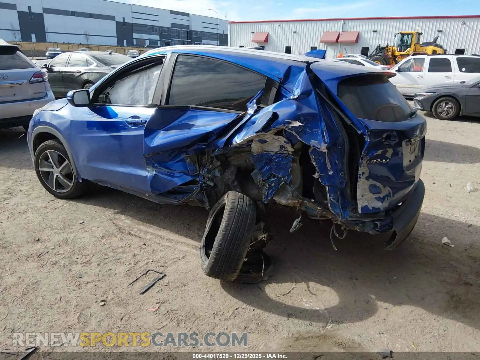 3 Photograph of a damaged car 3CZRU6H57MM753892 HONDA HR-V 2021