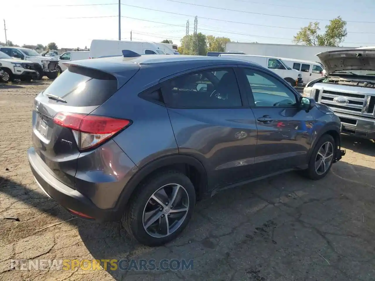 3 Photograph of a damaged car 3CZRU6H58MM700277 HONDA HR-V 2021
