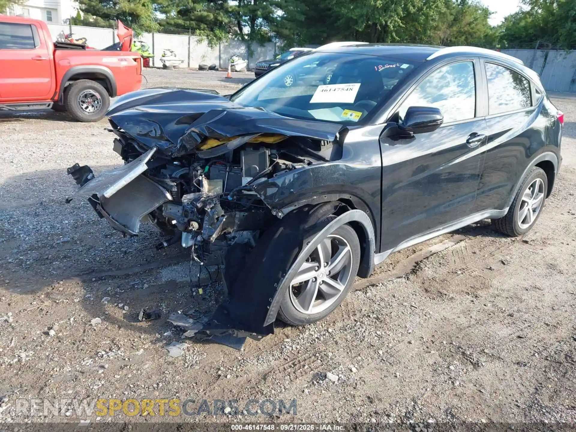 2 Photograph of a damaged car 3CZRU6H58MM726877 HONDA HR-V 2021
