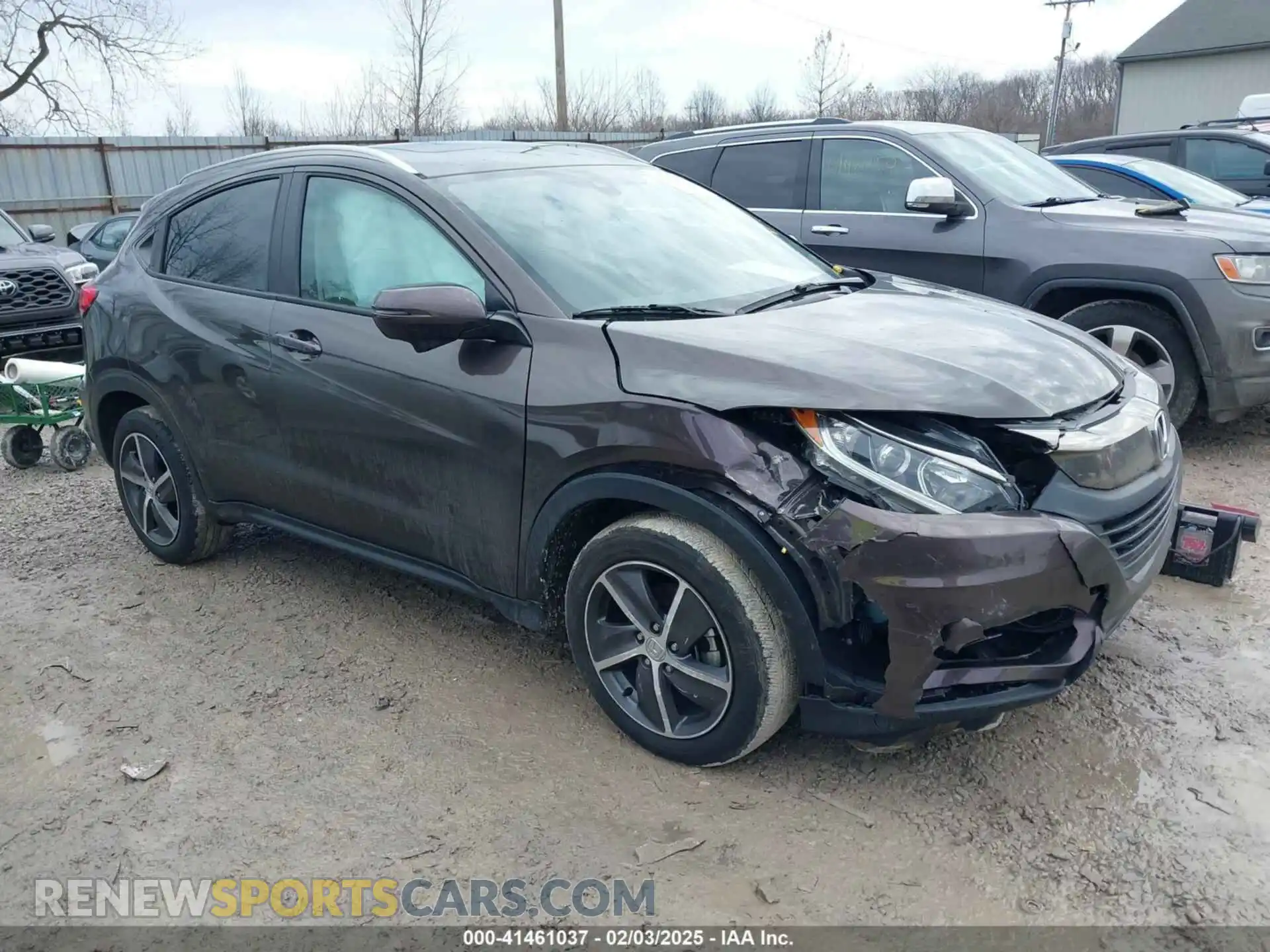 1 Photograph of a damaged car 3CZRU6H59MM720845 HONDA HR-V 2021