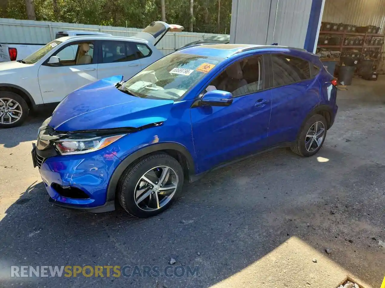 1 Фотография поврежденного автомобиля 3CZRU6H59MM721896 HONDA HR-V 2021