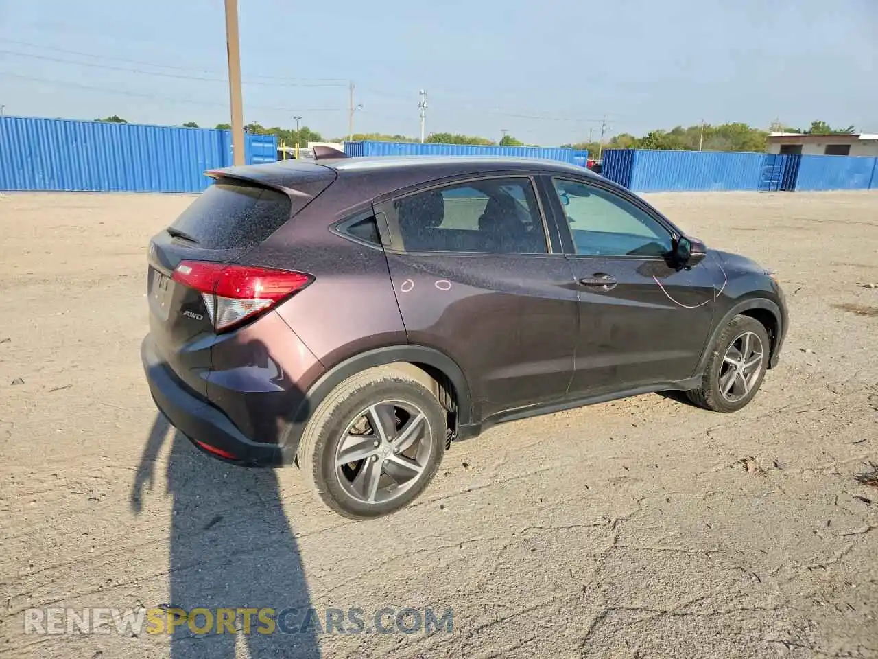3 Photograph of a damaged car 3CZRU6H59MM726189 HONDA HR-V 2021