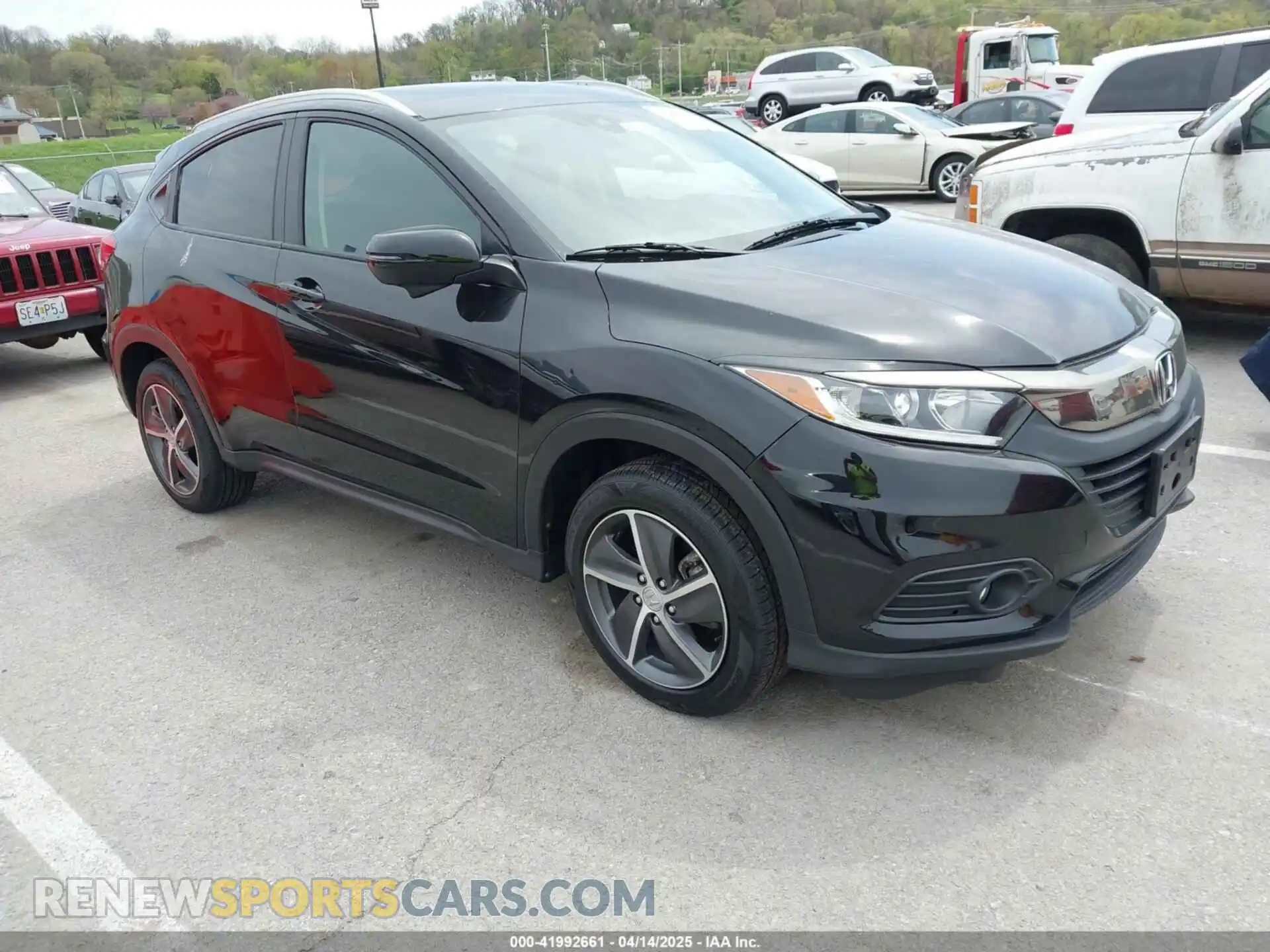 1 Photograph of a damaged car 3CZRU6H59MM735281 HONDA HR-V 2021