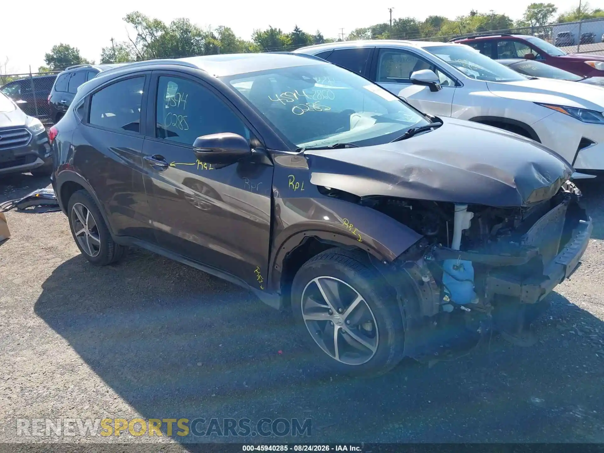 1 Photograph of a damaged car 3CZRU6H59MM745521 HONDA HR-V 2021