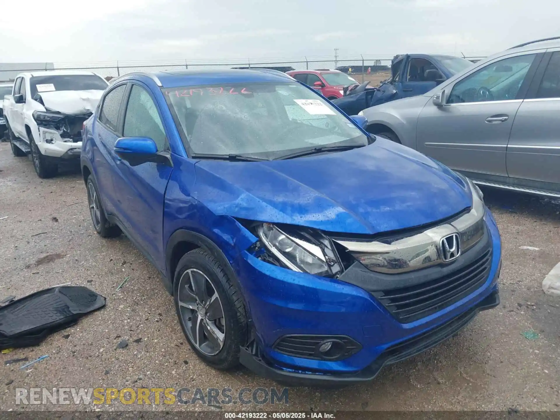 1 Photograph of a damaged car 3CZRU6H59MM745809 HONDA HR-V 2021