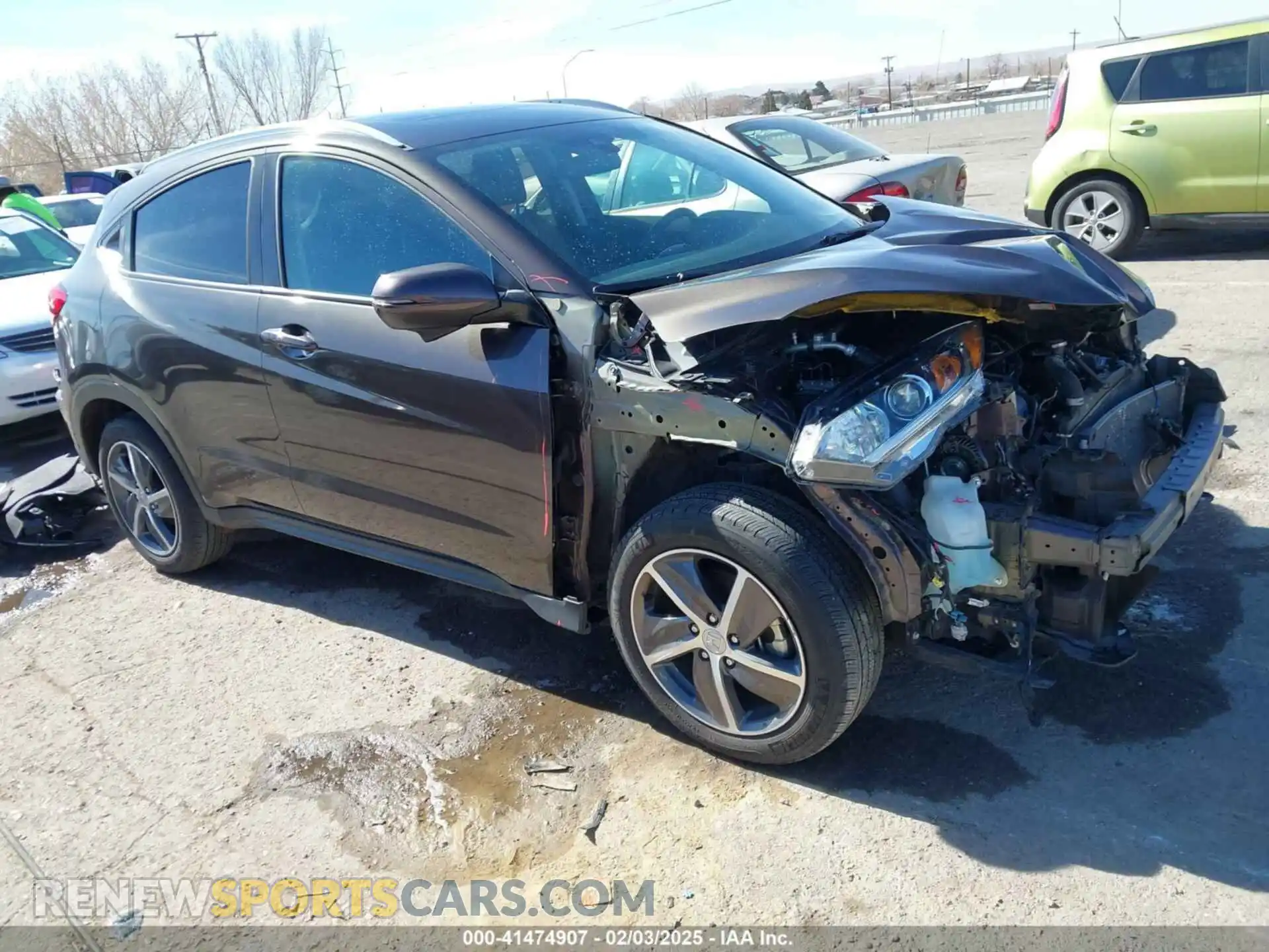 1 Photograph of a damaged car 3CZRU6H59MM749827 HONDA HR-V 2021
