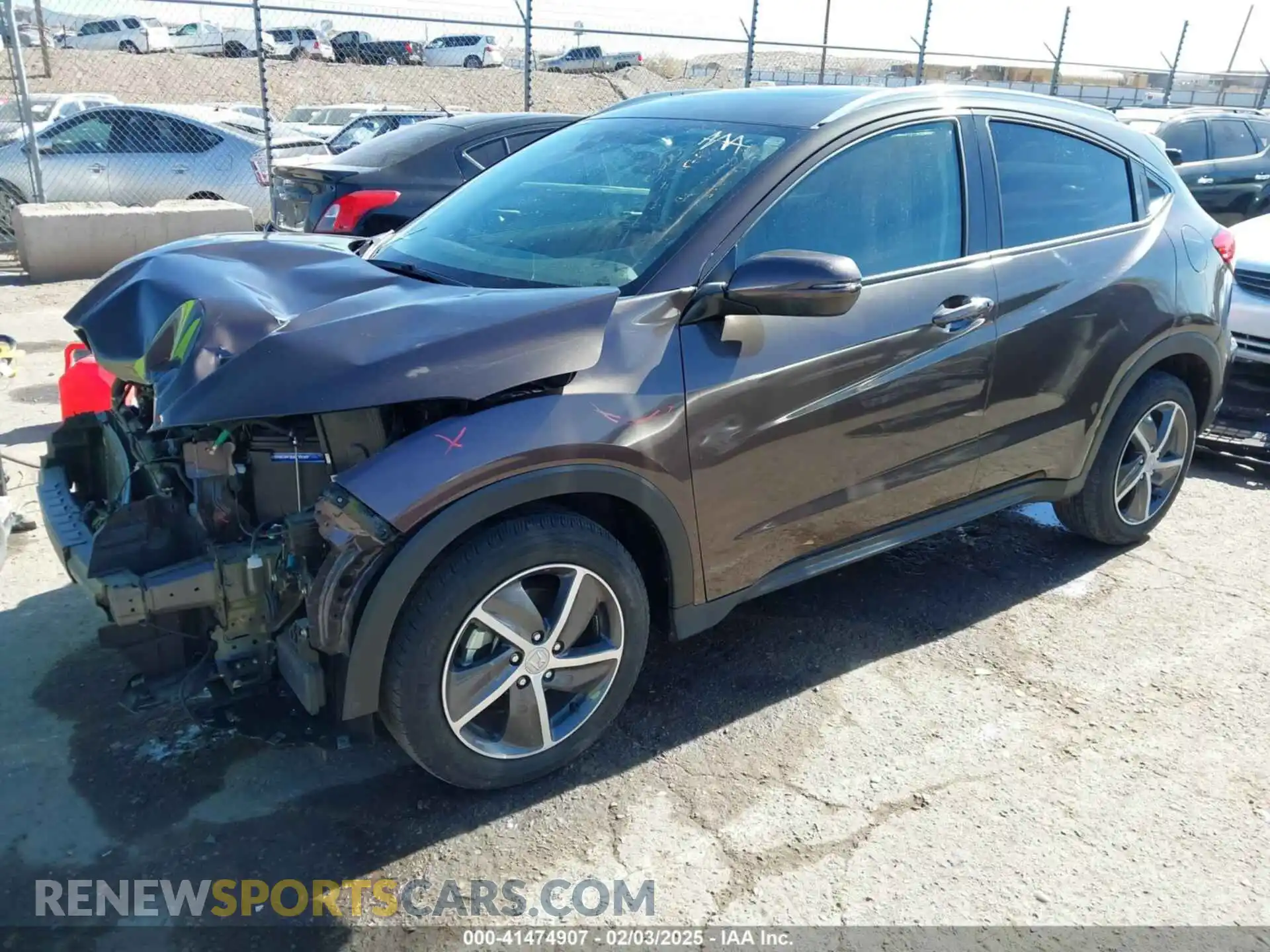 2 Photograph of a damaged car 3CZRU6H59MM749827 HONDA HR-V 2021