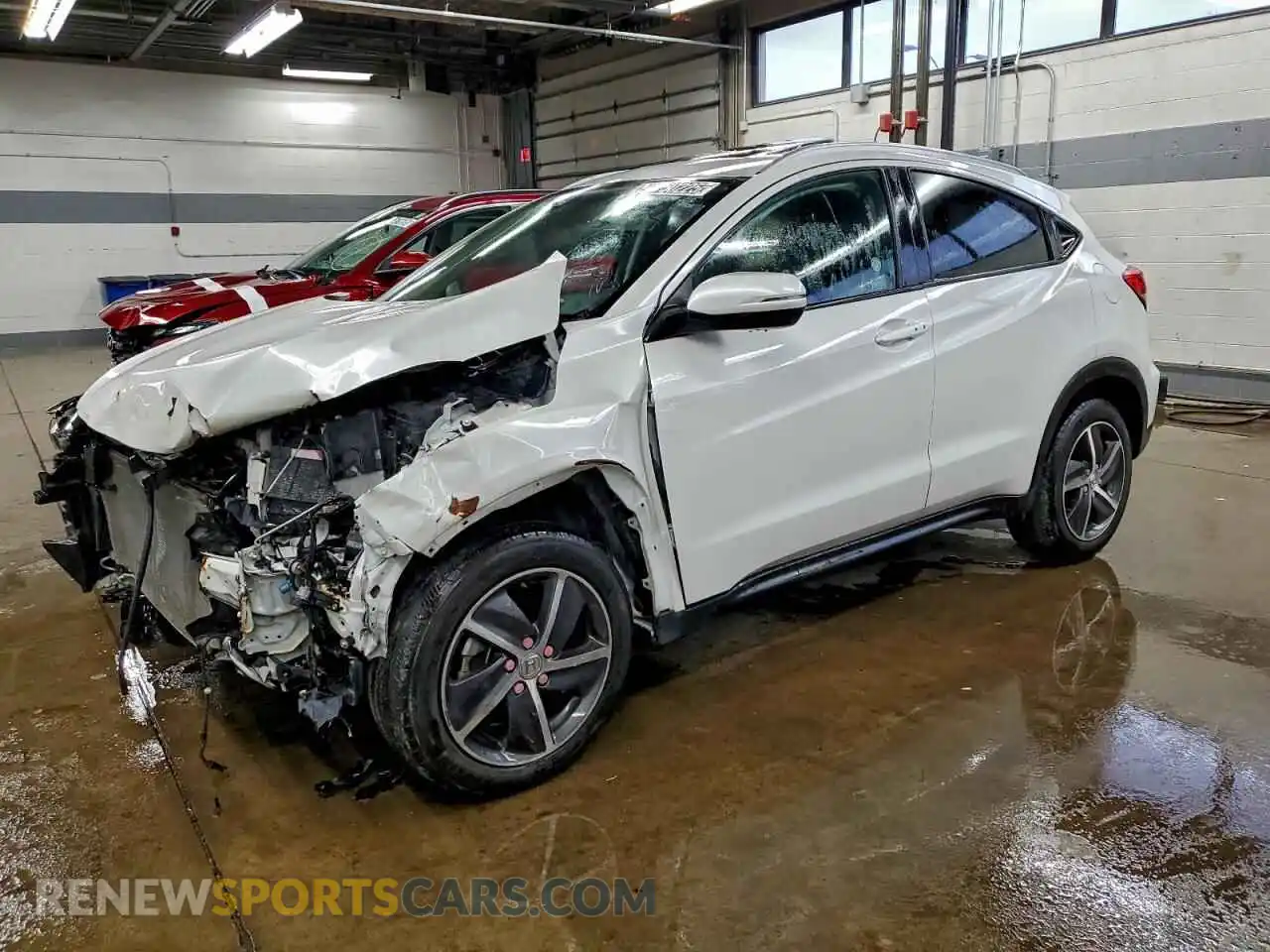 1 Photograph of a damaged car 3CZRU6H59MM754929 HONDA HR-V 2021
