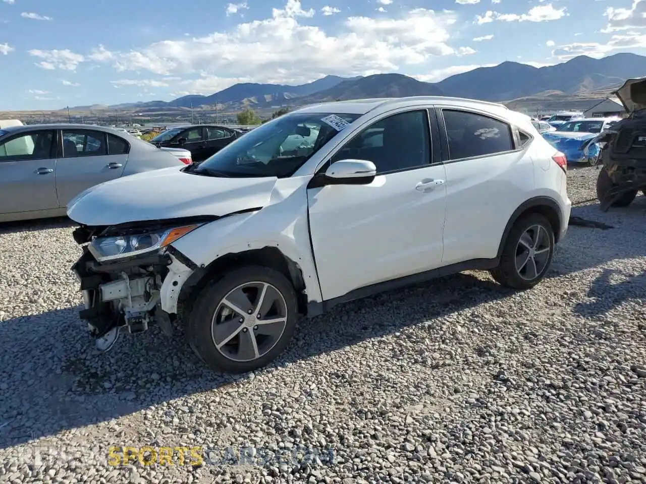 1 Photograph of a damaged car 3CZRU6H59MM754980 HONDA HR-V 2021