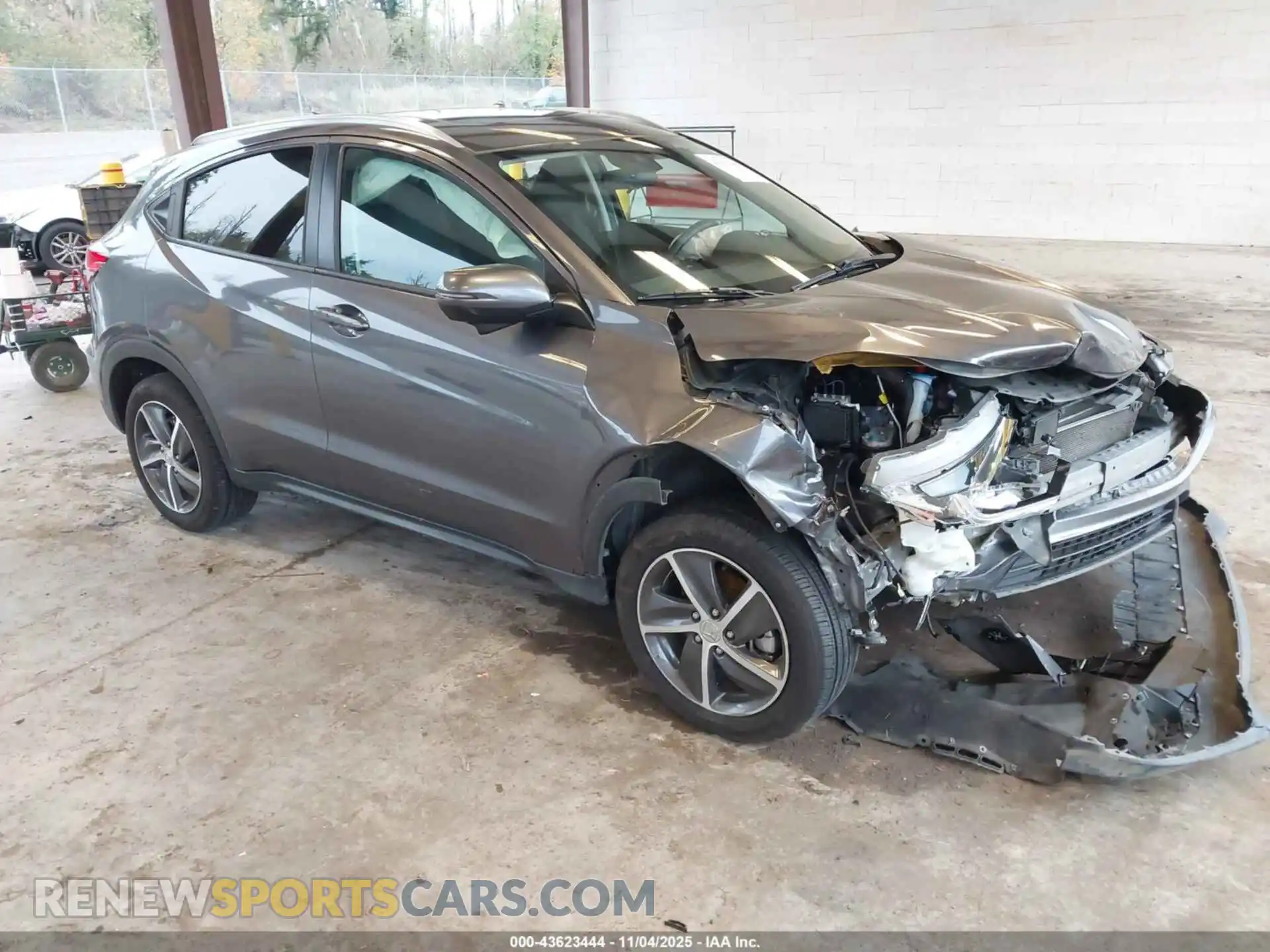 1 Photograph of a damaged car 3CZRU6H59MM756597 HONDA HR-V 2021