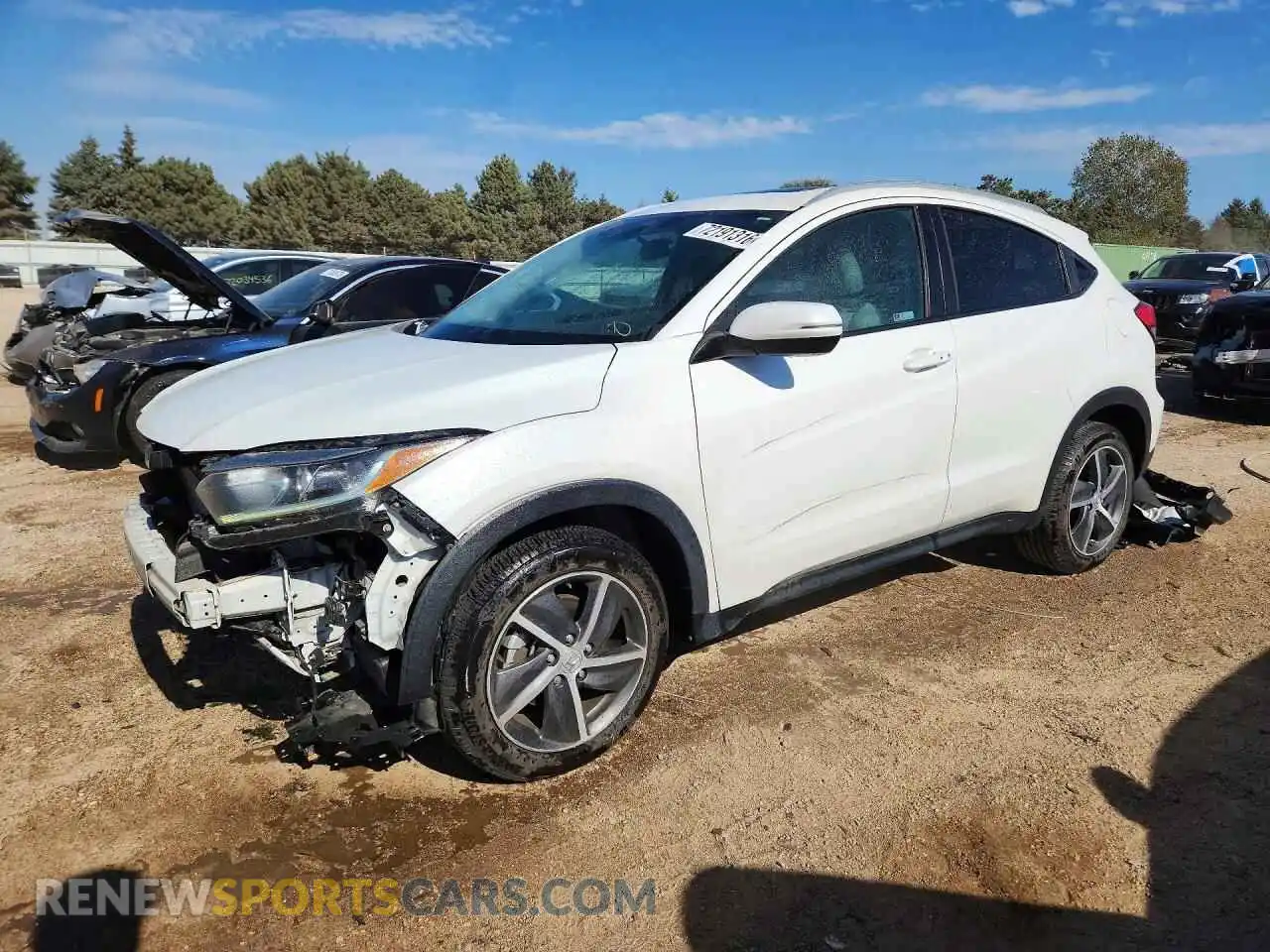 1 Photograph of a damaged car 3CZRU6H59MM756809 HONDA HR-V 2021