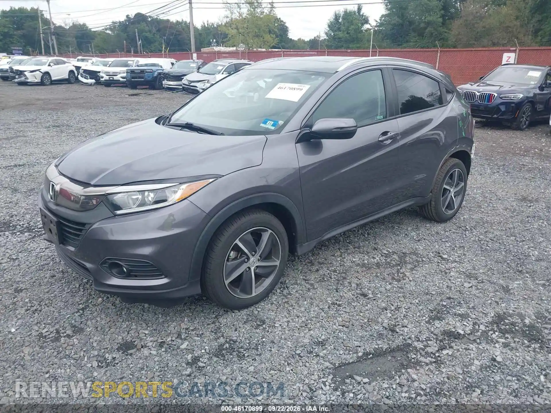 2 Photograph of a damaged car 3CZRU6H5XMM706341 HONDA HR-V 2021