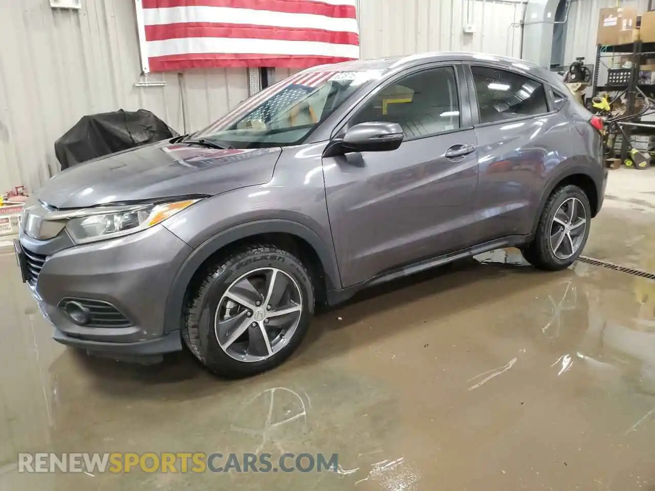 1 Photograph of a damaged car 3CZRU6H5XMM713208 HONDA HR-V 2021