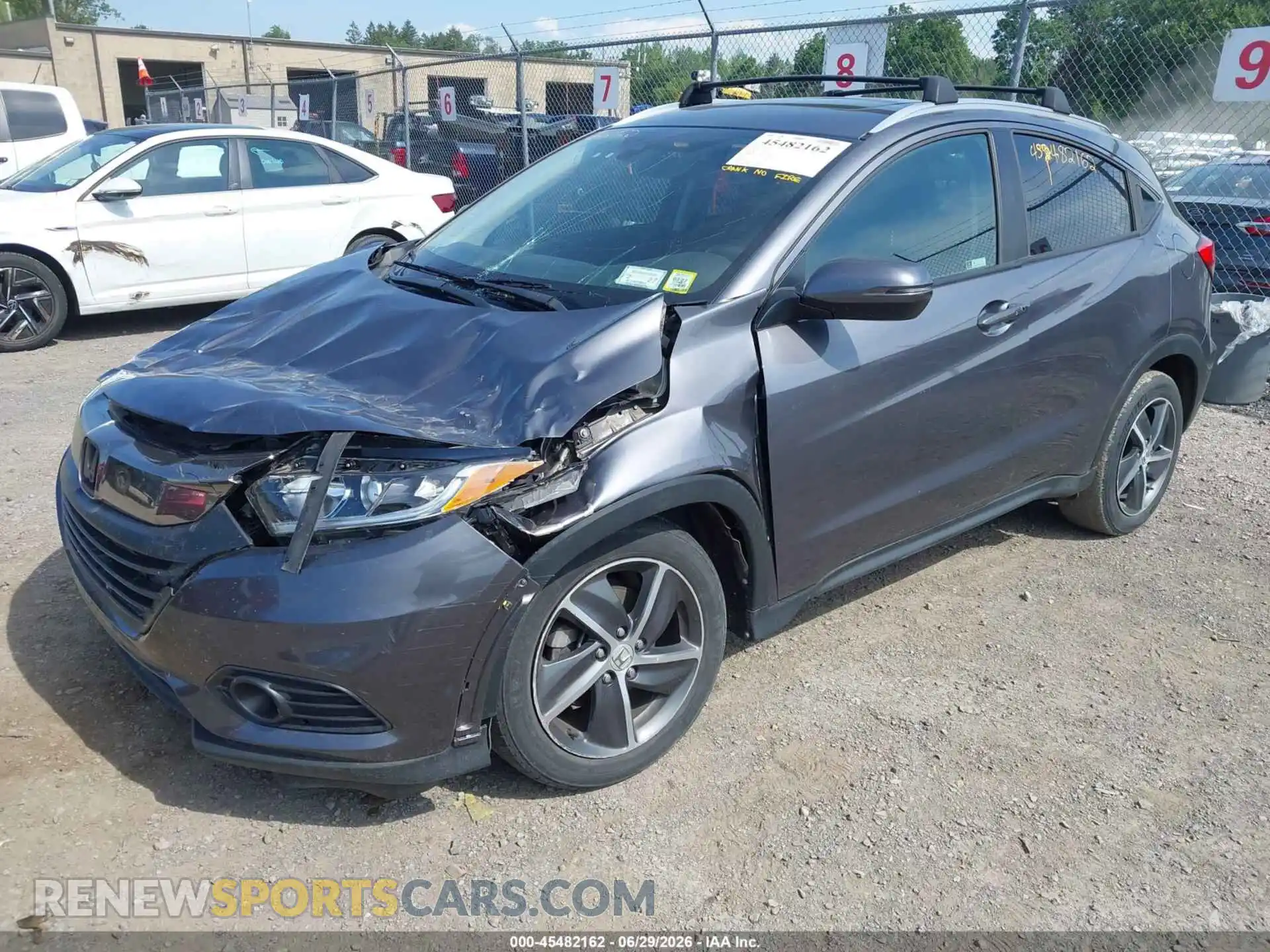 2 Photograph of a damaged car 3CZRU6H5XMM713984 HONDA HR-V 2021